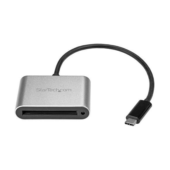 Lexues Kartelash StarTech.com CFASTRWU3C, USB-C 3.2 Gen 1, CFast 1.0/2.0, 5 Gbps, Kabllo e Integruar 20 cm – Argjend