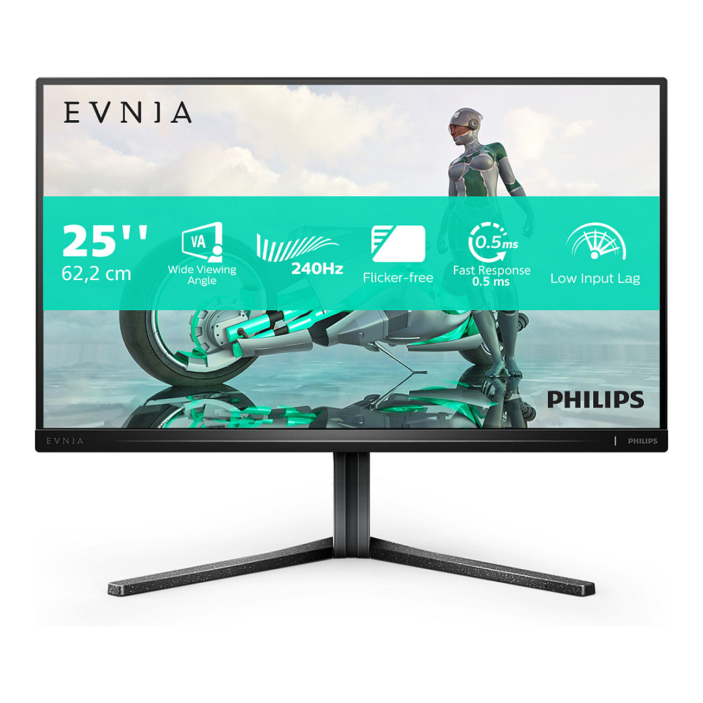 Monitor Gaming Philips Evnia 25M2N3200W/00 / 24.5" / Full HD LCD VA / 240Hz / 1 ms / HDMI+ DisplayPort+ VESA / Zezë - 19