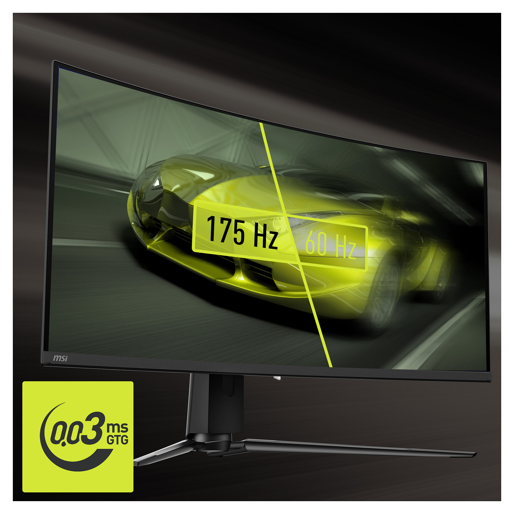 Monitor Gaming Curved MAG 341CQPDE / 34"/ UWQHD QDOLED / 175Hz / 0.03ms / USB+HDMI+DP - Zezë - 8
