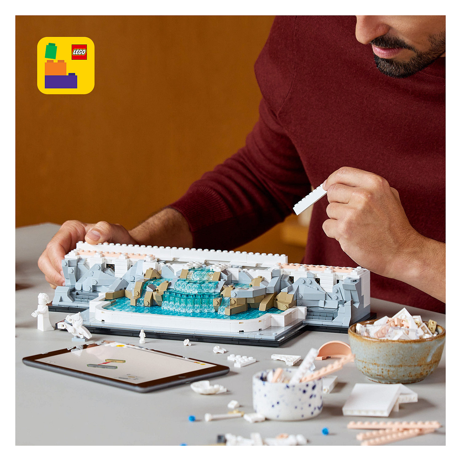 LEGO Architecture Trevi Fountain 21062 - 16