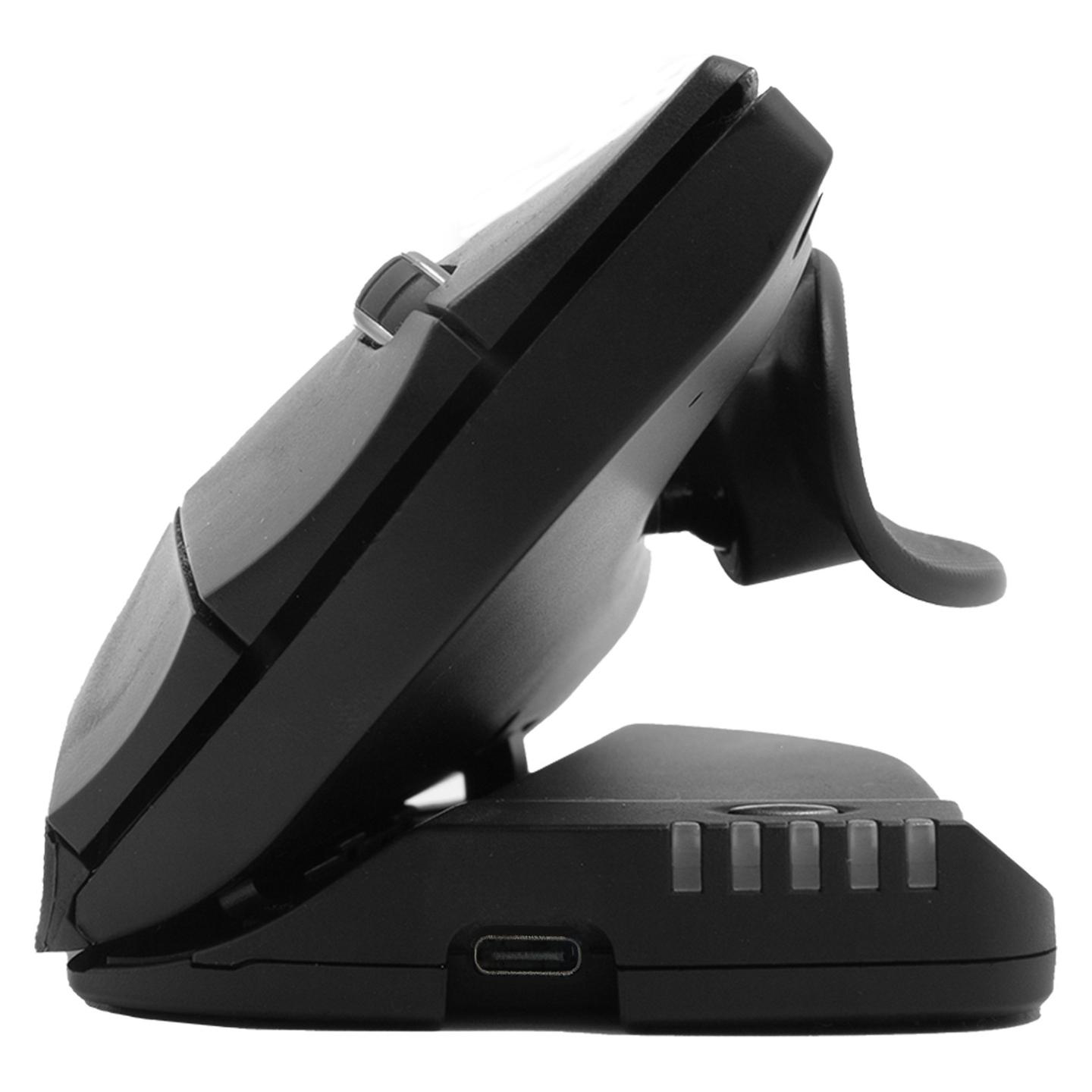 Maus pa kabllo Contour Design Unimouse / 4000 DPI / Wireless + Bluetooth + USB-A / 7 Butona - Zezë - 3