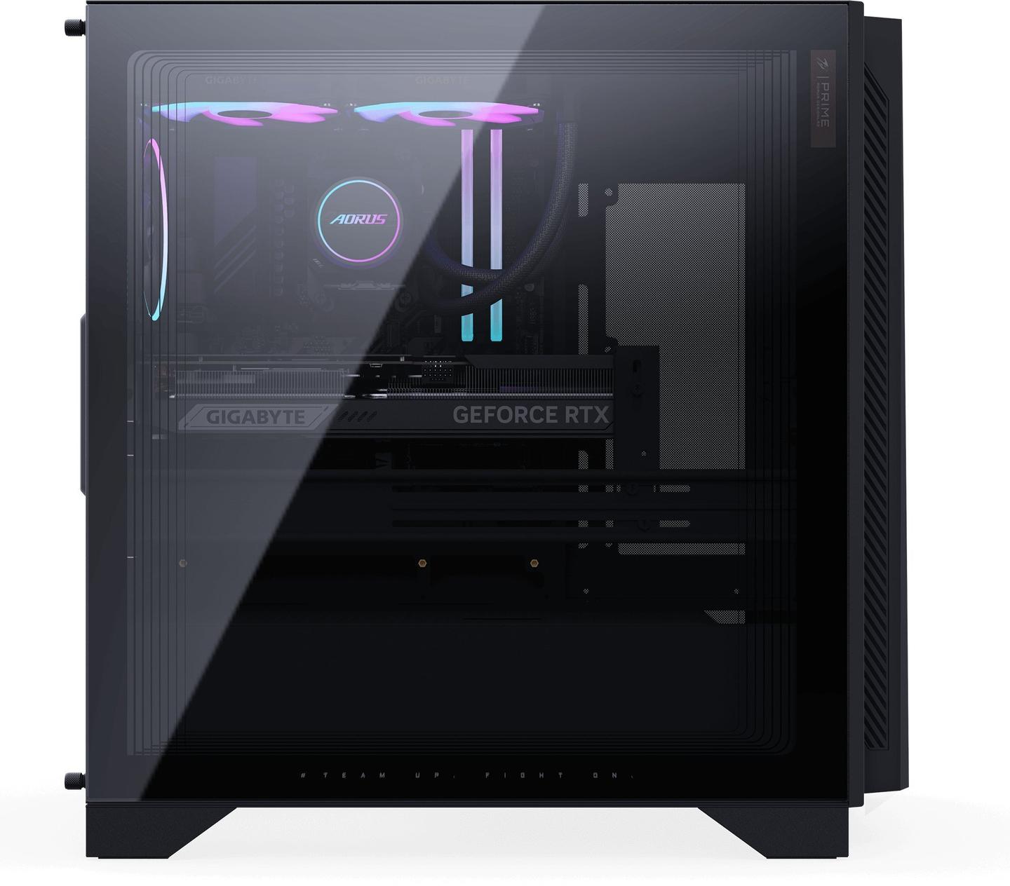 Kompjuter Gaming GIGABYTE AORUS Prime 5 AP551, Ryzen 7 9800X3D, 32GB DDR5, 2TB, RTX 5070 Ti 16GB - Zezë - 3