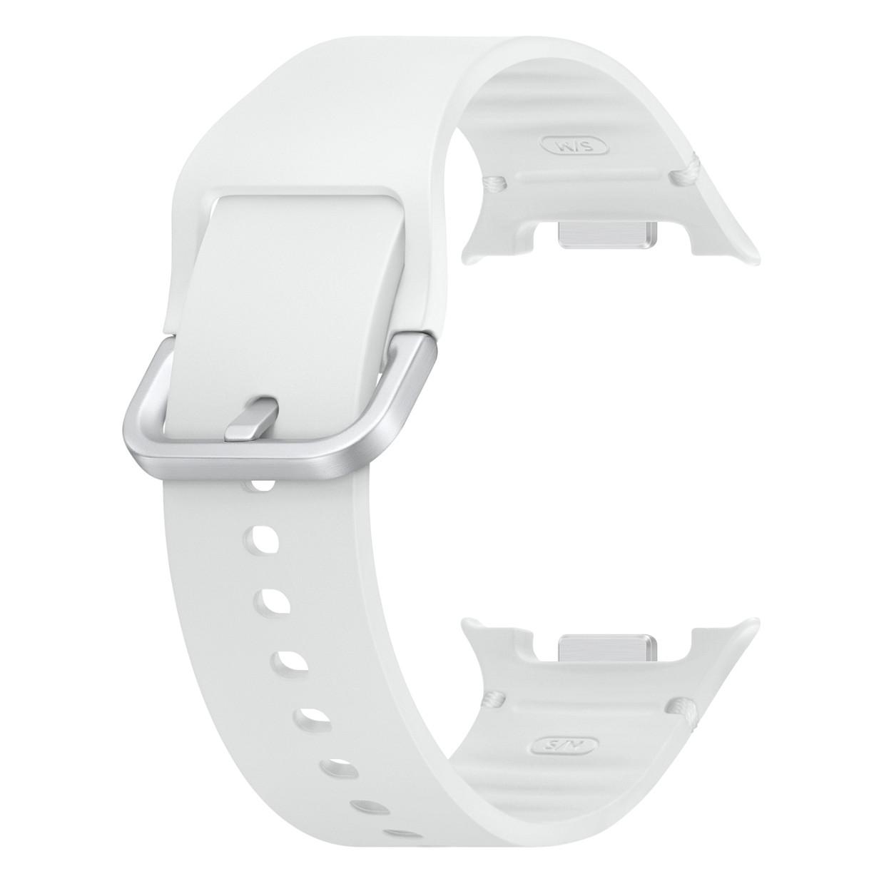 Rrip për Orë të Mençur Samsung Galaxy Watch8 | Watch8 / Silikon / S/M - E Bardhë - 3