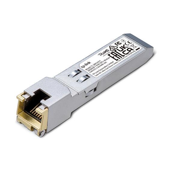 Transceiver SFP+ TP-Link TL-SM5310-T, 10Gbps, RJ45, 10GBASE-T, 5GBASE-T, 2.5GBASE-T, 1000BASE-T, 100BASE-TX - Argjend