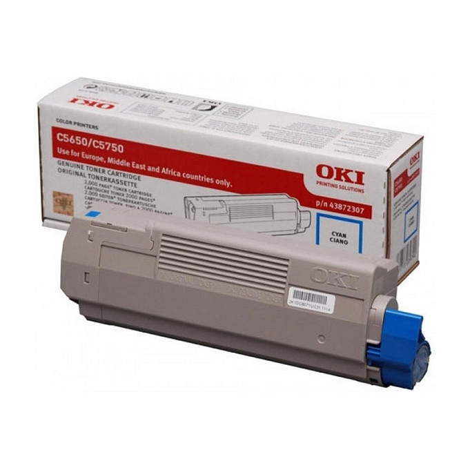 Toner OKI 43872307 – Blu - 1