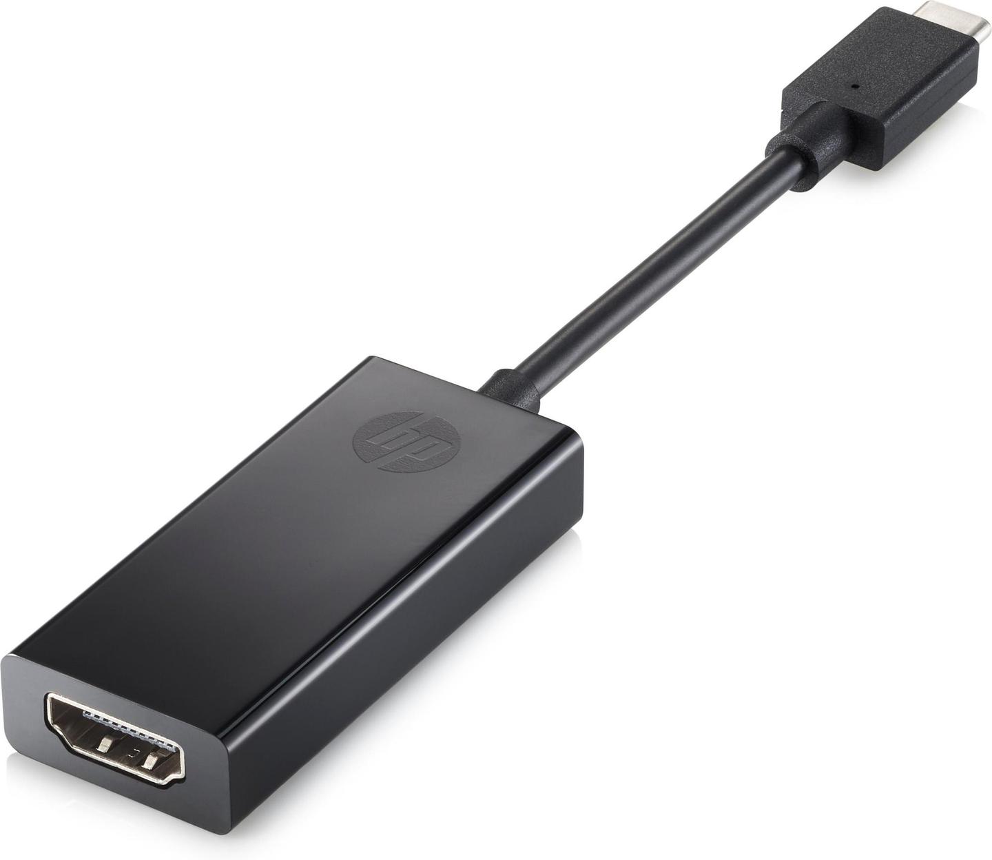 Adapter HP USB-C në HDMI 2.0 / 2PC54AA#ABB / 4K 60Hz / USB-C – HDMI 2.0 – Zezë