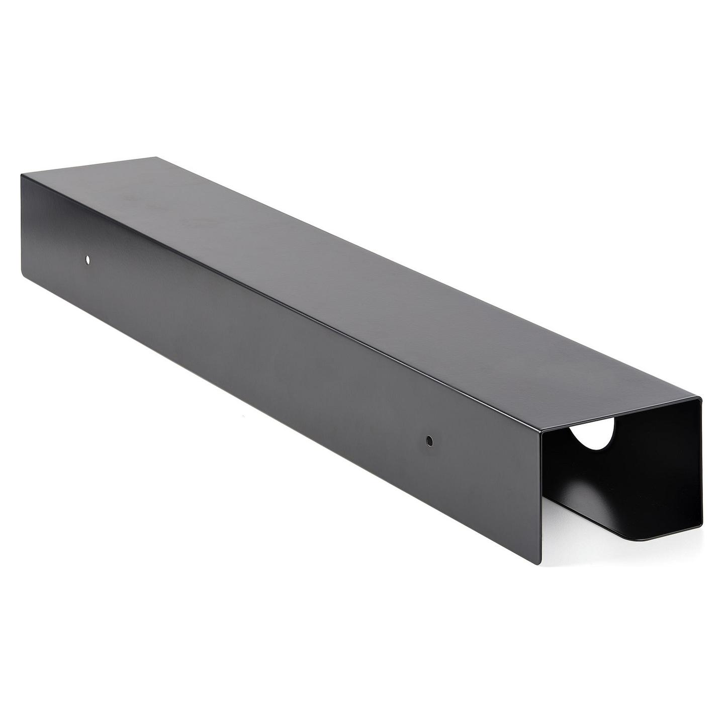 Menaxhues Kabllosh StarTech.com UDCMTRAY / Montim nën Tavolinë / 60 × 11.4 × 7.6 cm / Çelik / 5 kg - Zezë - 2