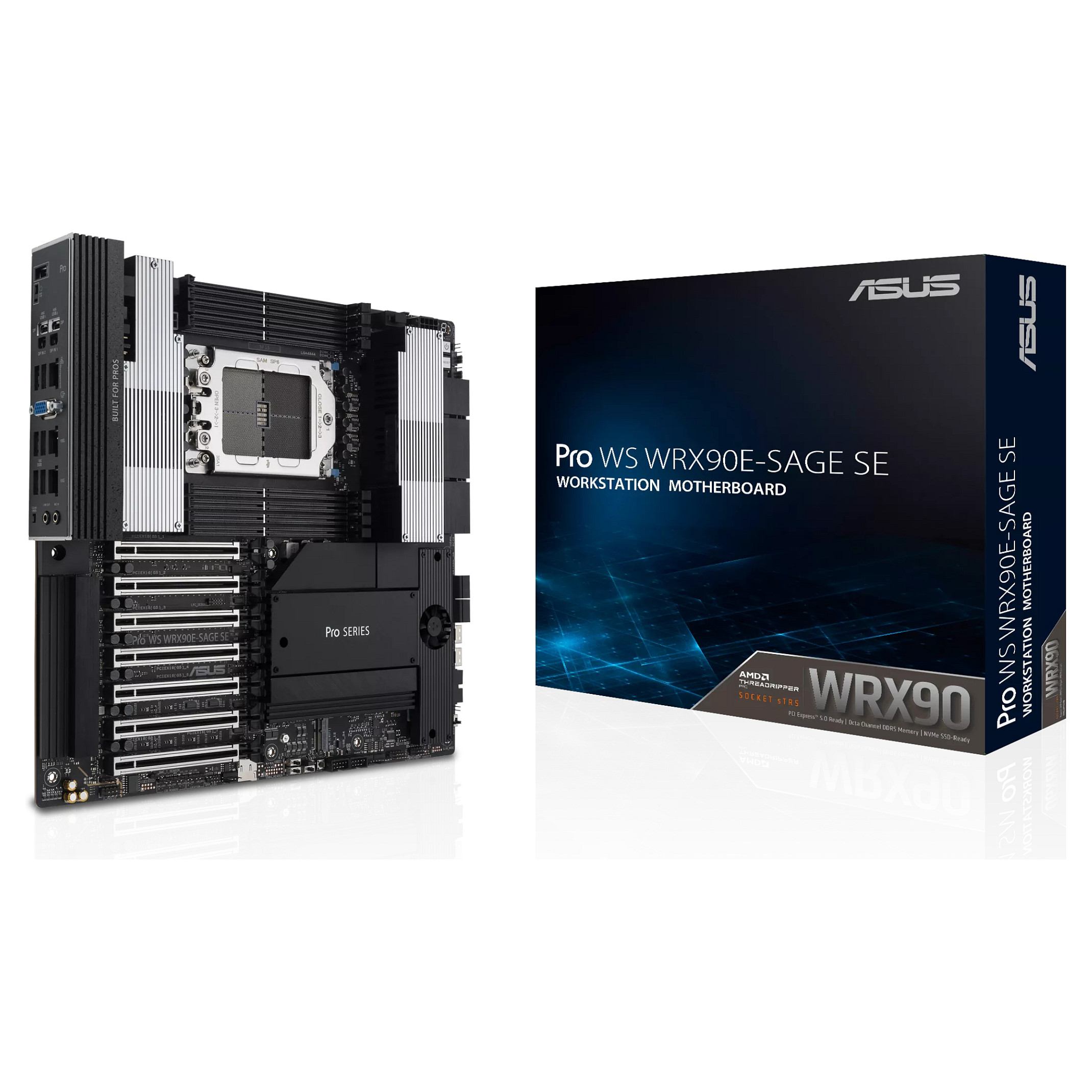 Pllakë Amë ASUS AMD PRO WS WRX90E-SAGE SE DDR5 EEB - 1