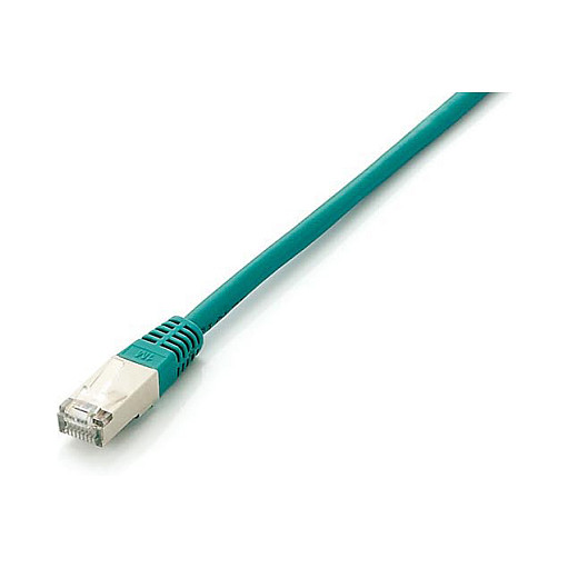 Kabllo për Rrjet Equip Patch Cat6A S/FTP RJ45 në RJ45 / 1.00m / e sheshtë / LSZH / Polybag – Gjelbër - 2