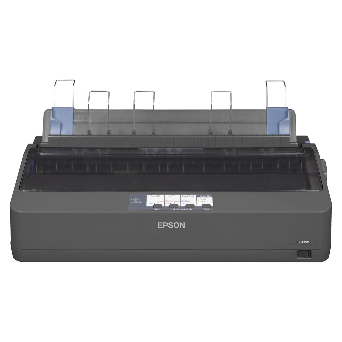 Printer Matricor Epson LX-1350, A3, 9 Gjilpëra, 240 × 144 dpi, 357 cps, USB 2.0, RS-232 - Gri