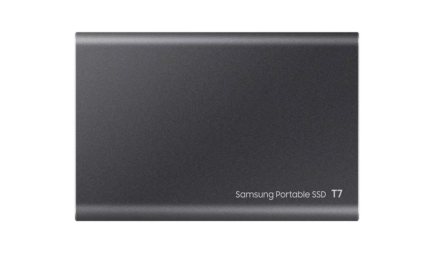 SSD e Jashtme Samsung T7, 1TB, USB 3.2 Gen 2, 1050MB/s Read, 1000MB/s Write, AES 256-bit - Gri - 2