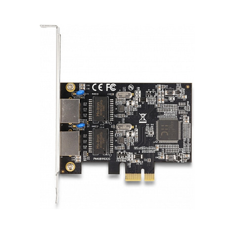 Kartë rrjeti DeLock 2-Port RJ45 Gigabit LAN RTL8111 PCI Express - 3