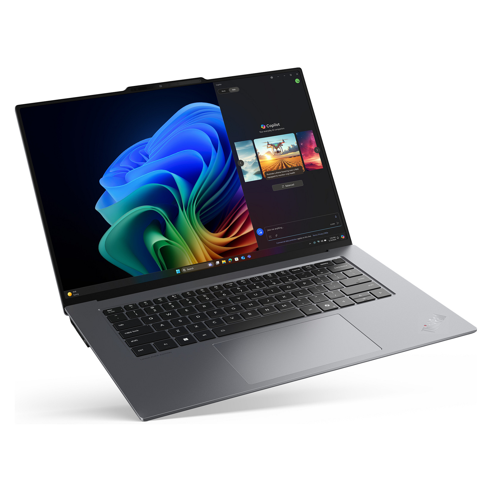 Laptop Lenovo ThinkPad X9-15 G1 / Ultra 7 258V / 32GB LPDDR5 / 1TB / 15.3" 2.8K OLED Touch / Intel Arc 140V / DE  / Gri - 16