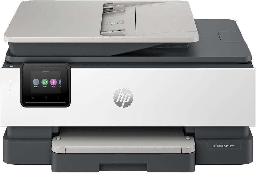 Printer Multifunksional HP OfficeJet Pro 8123 / Inkjet me Ngjyra A4 / 29 ppm / 3 në 1 / Wi-Fi + USB - Bardhë/Hiri - 1