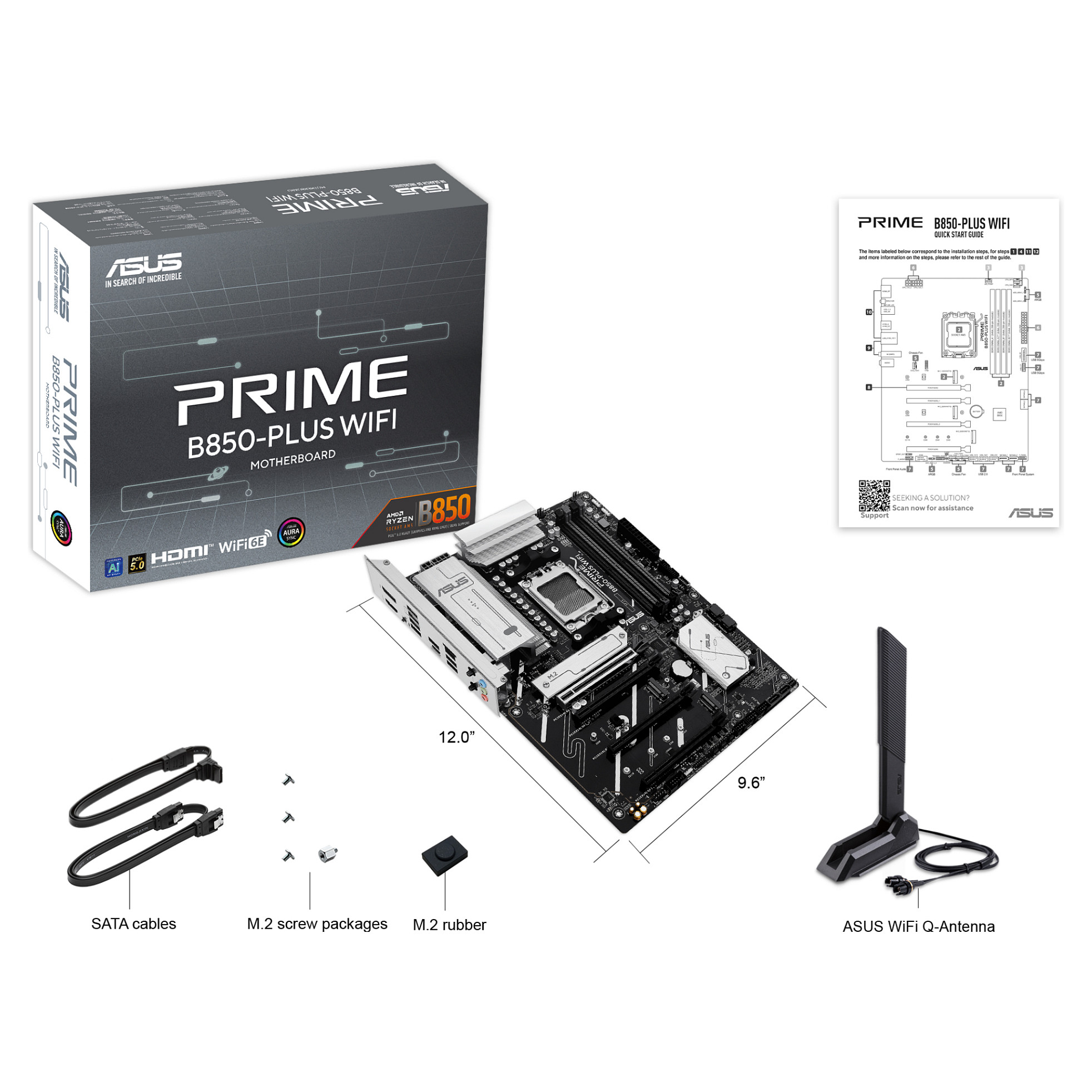 Pllakë Amë MB ASUS PRIME B850-PLUS WIFI - 7