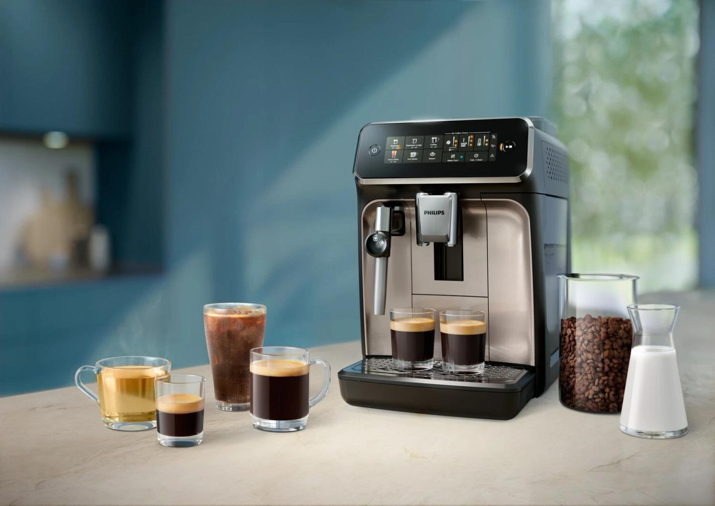 Aparat për kafe Philips Series 3300 / Auto / 15 Bar / 1.8L – Zezë - 5