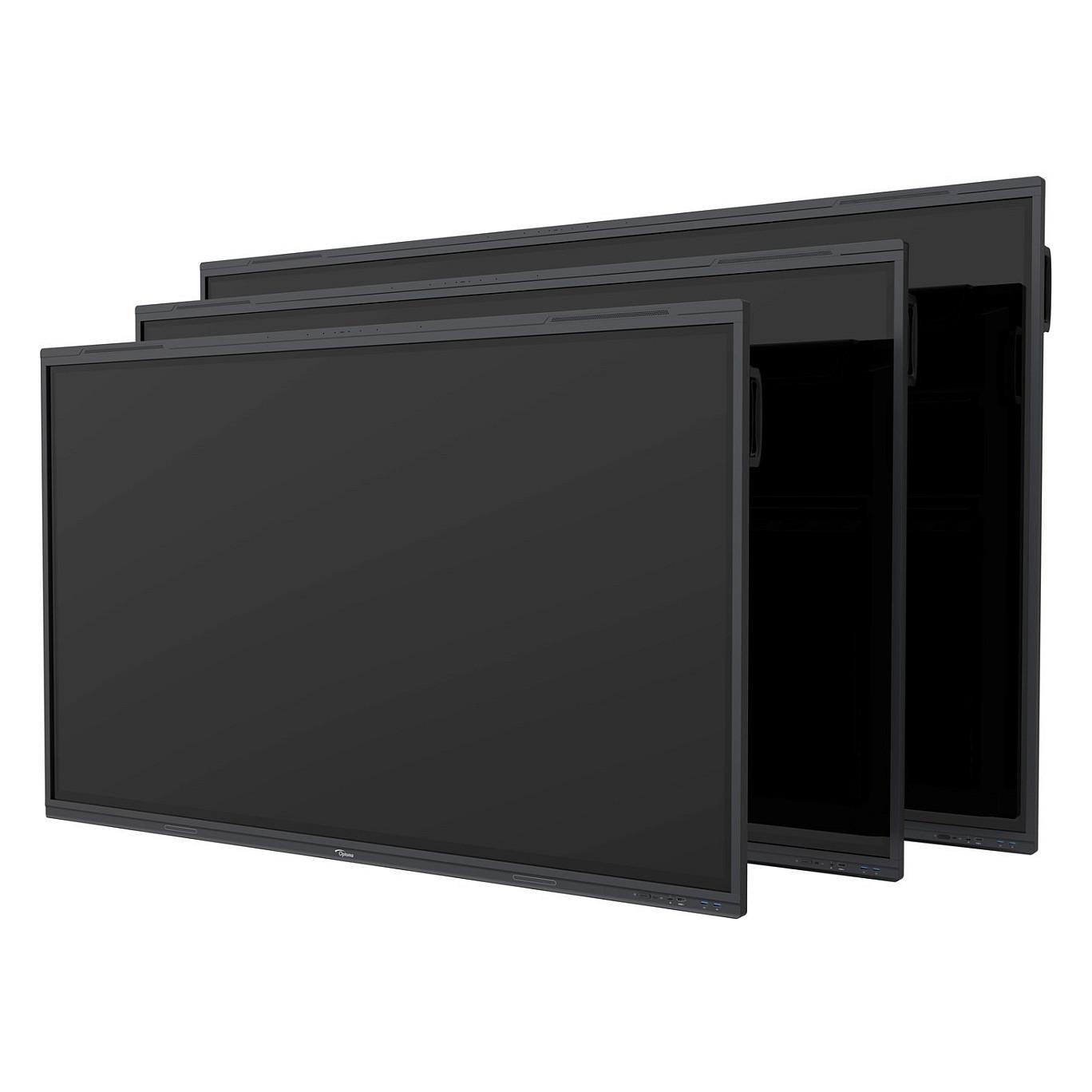 Interaktiv (Smart Board) Optoma 5863RK, 86", 4K UHD VA, Touch, 8GB, 64GB, 4× HDMI, DisplayPort, 2× USB-C, 4× USB-A - Zezë - 6