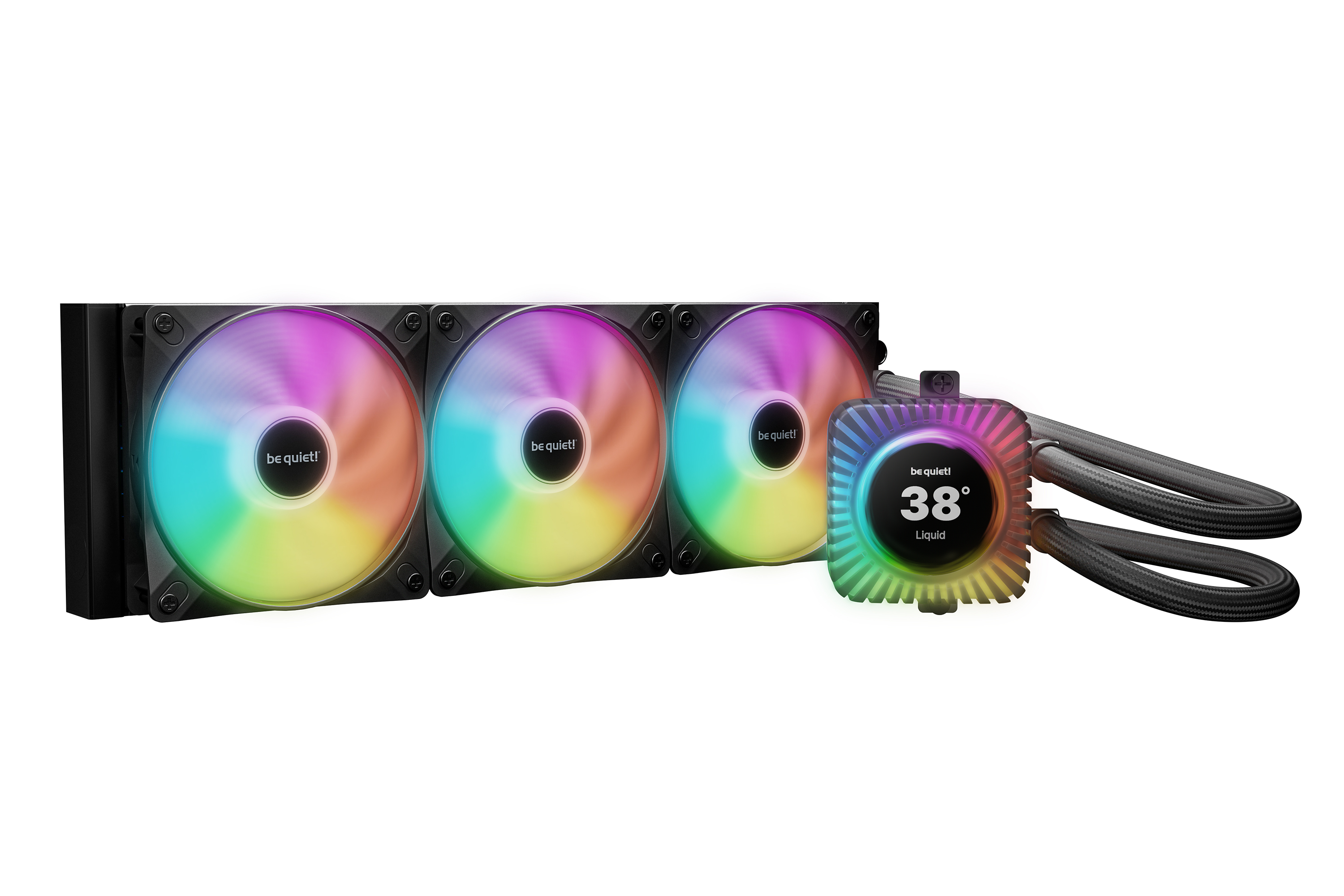 Ftohës për Procesor Be Quiet! Light Loop IO LCD / 360mm - Zezë