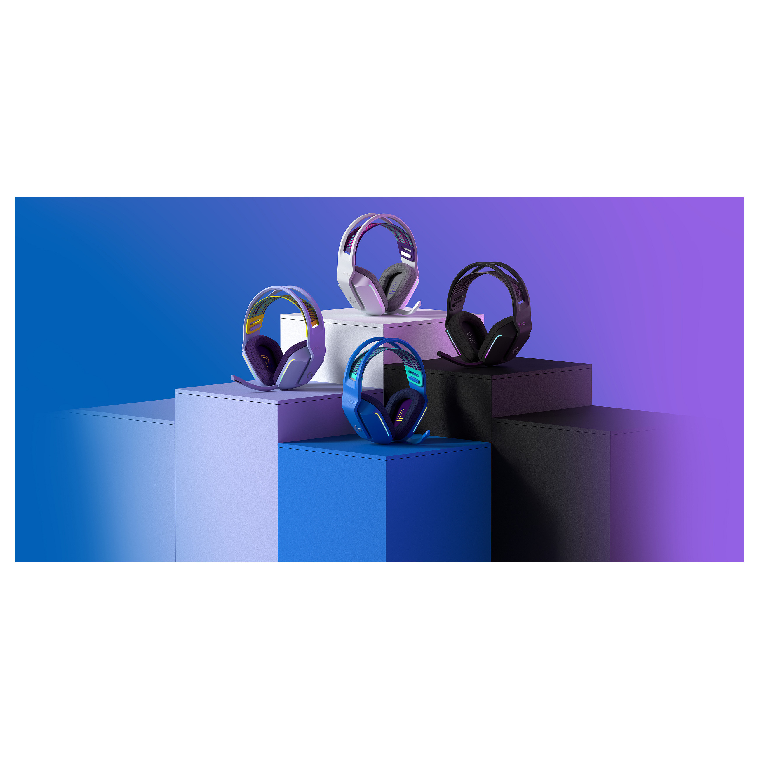 Kufje Gaming Logitech Headset G G733 LIGHTSPEED Wireless RGB - 1