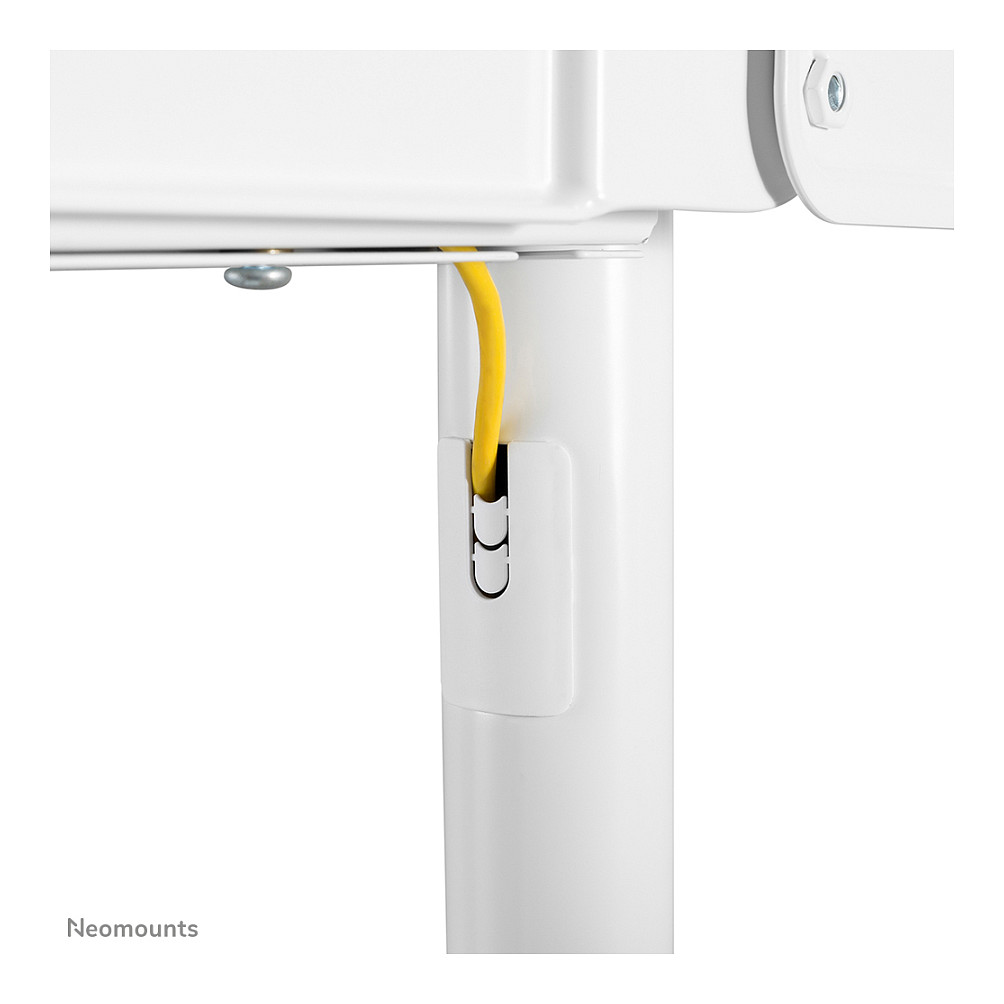 Mbajtëse për TV Neomounts NS-M1250WHITE Mobile floor stand for flat screen TVs up to 70" (178 cm) 70KG - 11