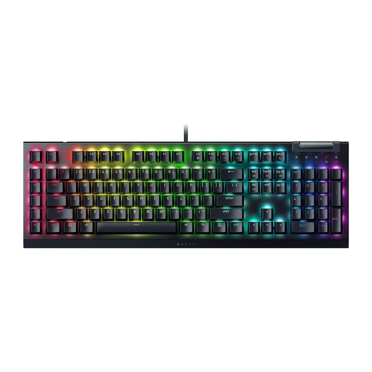 Tastierë Gaming Razer BlackWidow V4 X / Wired / QWERTY / US Language – Zezë - 1