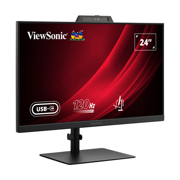 Monitor ViewSonic VG2441V / 24"/ Full HD IPS / LED / 120Hz / 4ms / HDMI + DisplayPort + USB / Webcam - Zezë - 2