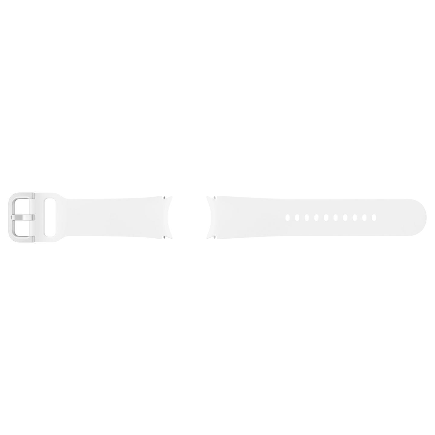 Rrip për Orë Samsung Galaxy Watch, Sport Band, 20mm, S/M – Bardhë - 2