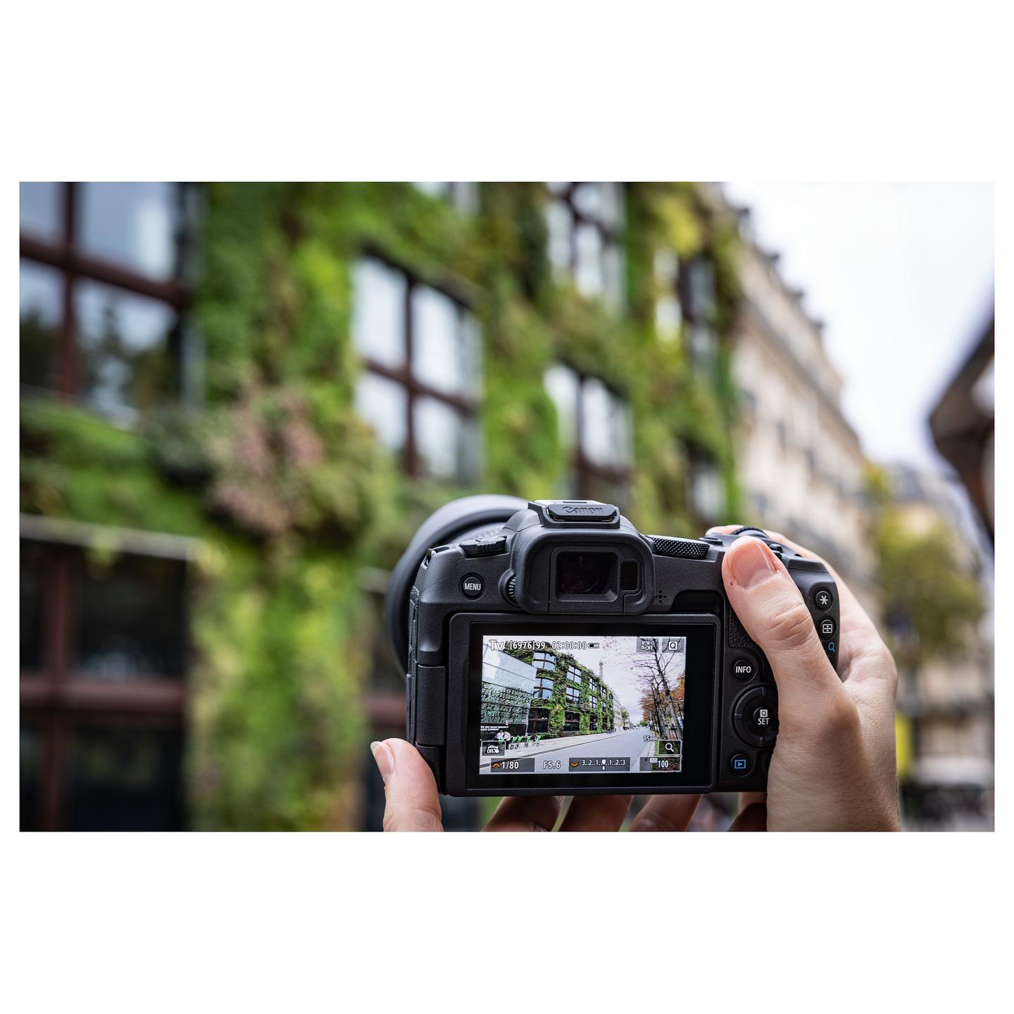 Kamerë Digjitale Canon EOS R8 Body, Full Frame, 24.2MP, 40fps, 4K 60fps, RF Mount - Zezë - 8