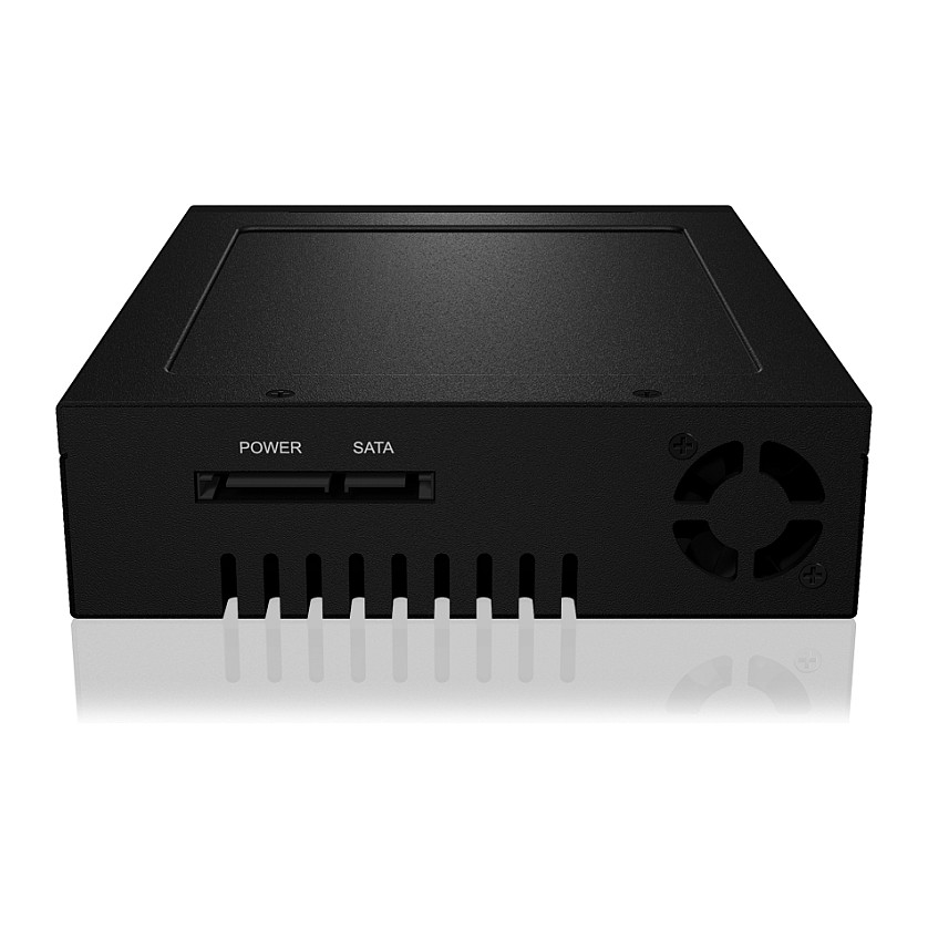 Rack për HDD/SSD ICY BOX IB-148SSK-B / 2.5"+3.5" / SATA III+SAS II / 5.25" / Hot Swap - Zezë - 3