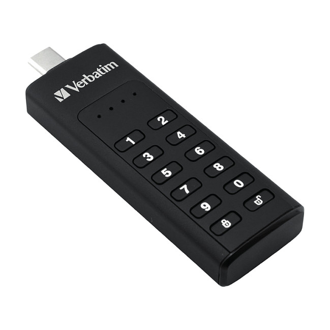 USB Flash Drive Verbatim Keypad Secure / 32GB / USB 3.2 Gen1 Type-A / AES 256-bit - Zezë