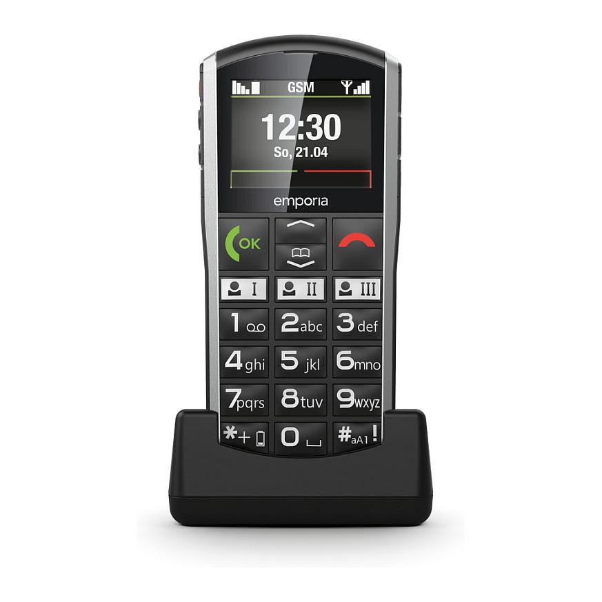 Telefon i thjeshtë Emporia SIMPLICITY / 2" / 2G / Bluetooth / FM – Zezë/Argjend - 4