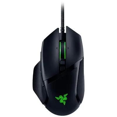 Maus Gaming me Kabllo Razer Basilisk V3 / RZ01-04000100-R3M1 / 26.000 DPI / 11 Butona / 1000 Hz / USB – Zezë - 1
