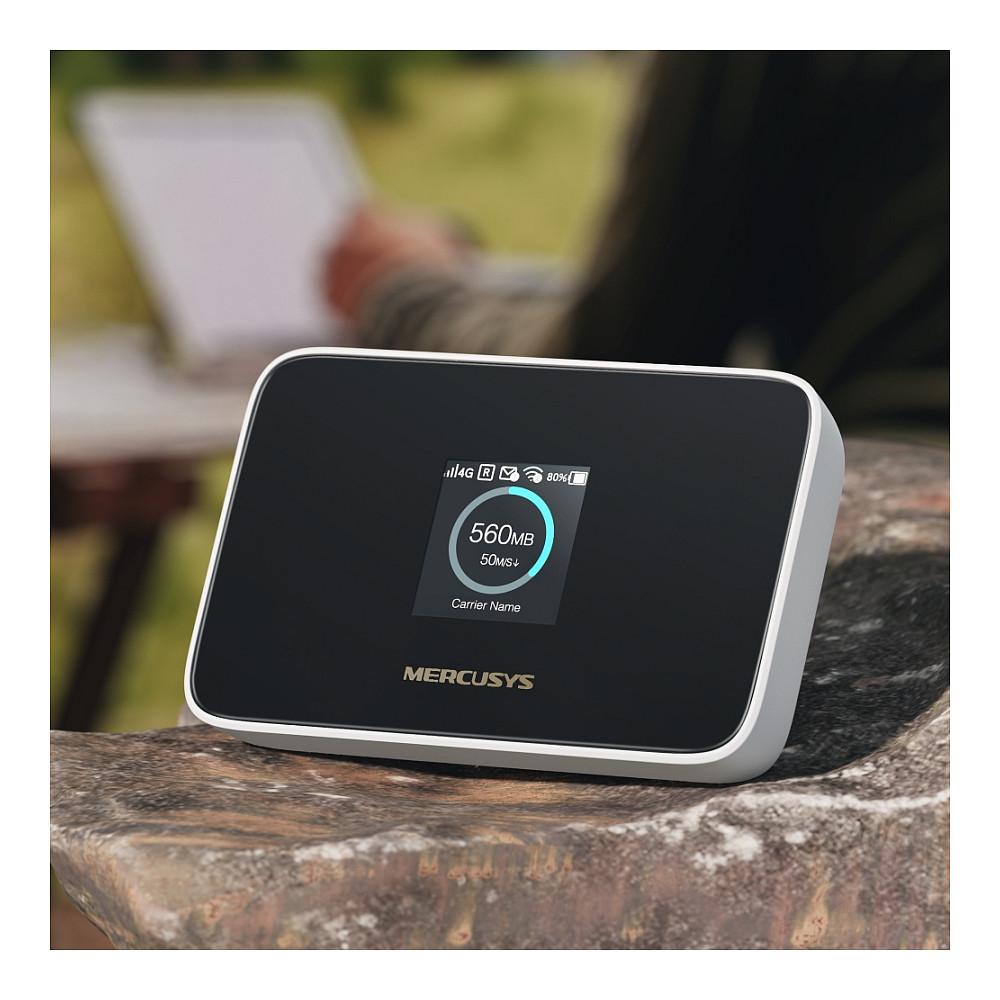 Mercusys MT115 4G LTE Cat 4 Mobile Wi-Fi 150Mbps Wi-Fi 6 287Mbps Nano SIM 2400mAh – E Zezë - 3