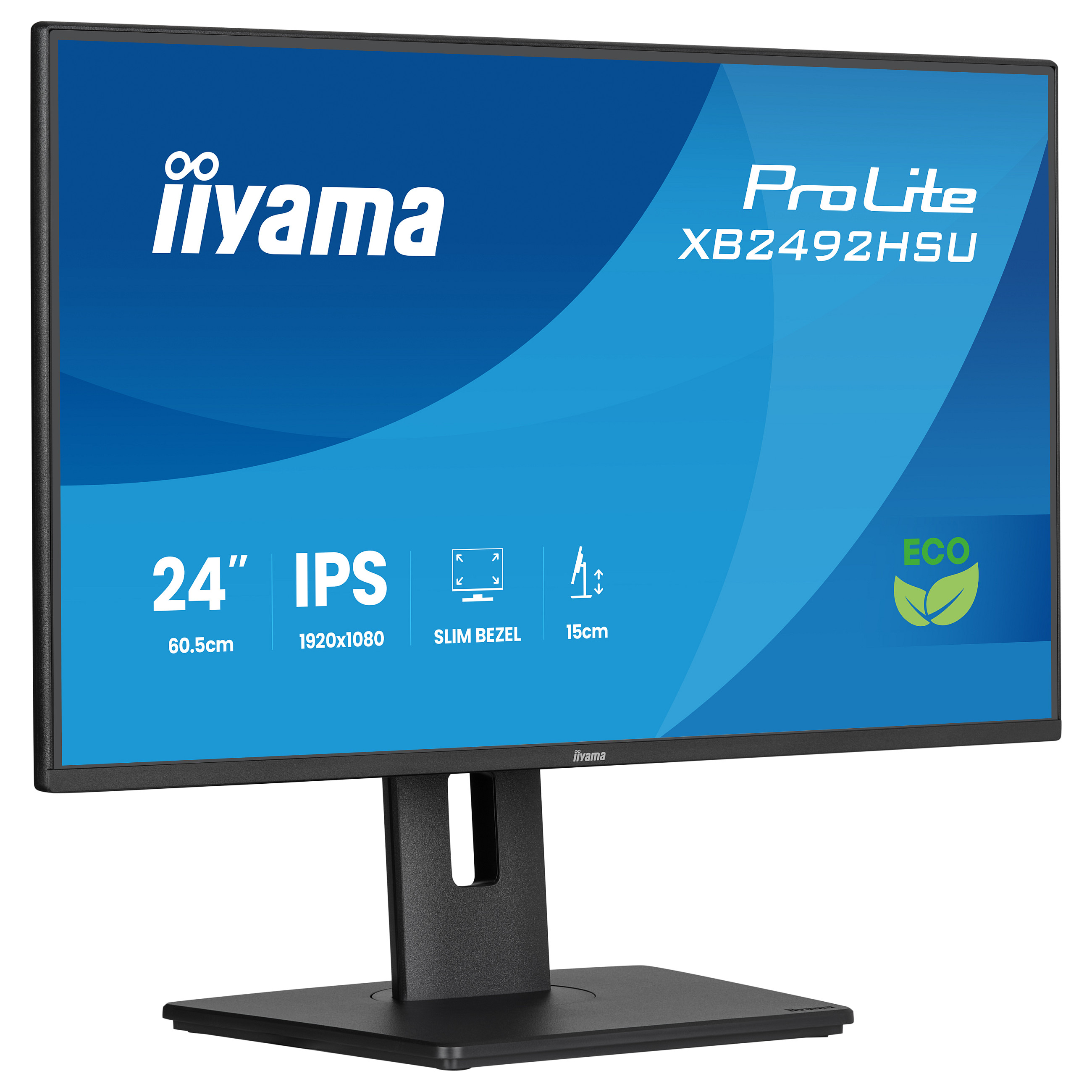 IIYAMA 60.5cm (24") XB2492HSU-B1 16:10 HDMI+DP+2xUSB IPS - 5