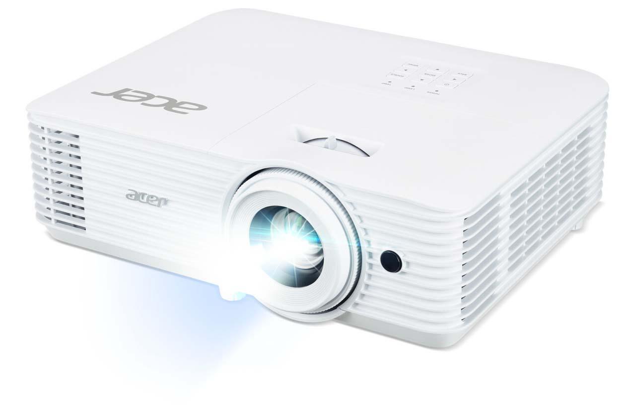 Projektor Acer X1527Ki, DLP, Full HD 1920 × 1080, 4000 ANSI Lumen, Kontrast 15.000:1, 144Hz, 3D, HDMI, USB, Wireless Projection - Bardhë - 2
