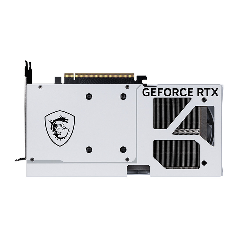 Kartelë Grafike NVIDIA GeForce RTX 5070 / 12GB GDDR7 / 192-bit / MSI VENTUS 2X OC / 2 Fans - Bardhë - 4