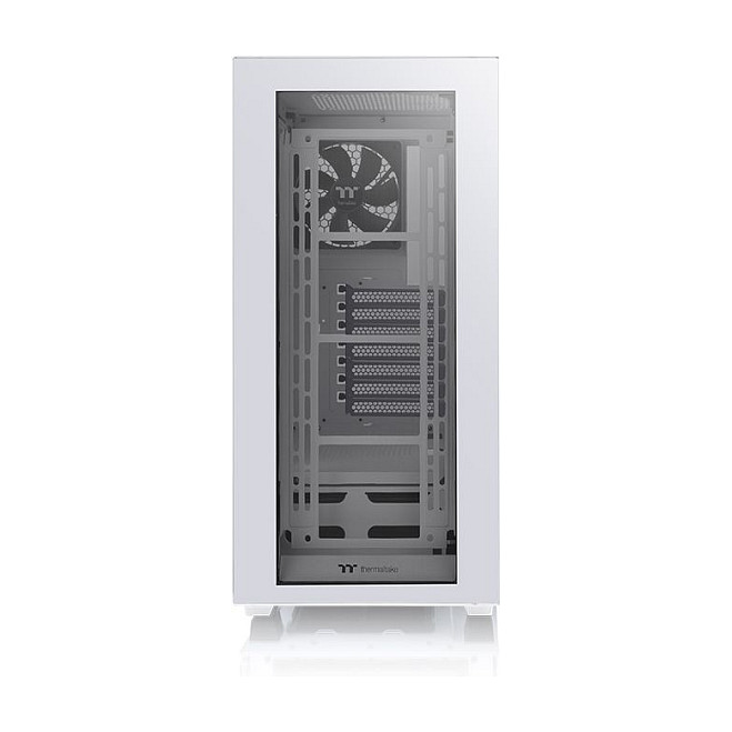 Kasë PC Thermaltake Divider 300 TG Snow / Mid Tower / ATX / 1x 120mm Rear Fan / Tempered Glass / Mesh - Bardhë - 2