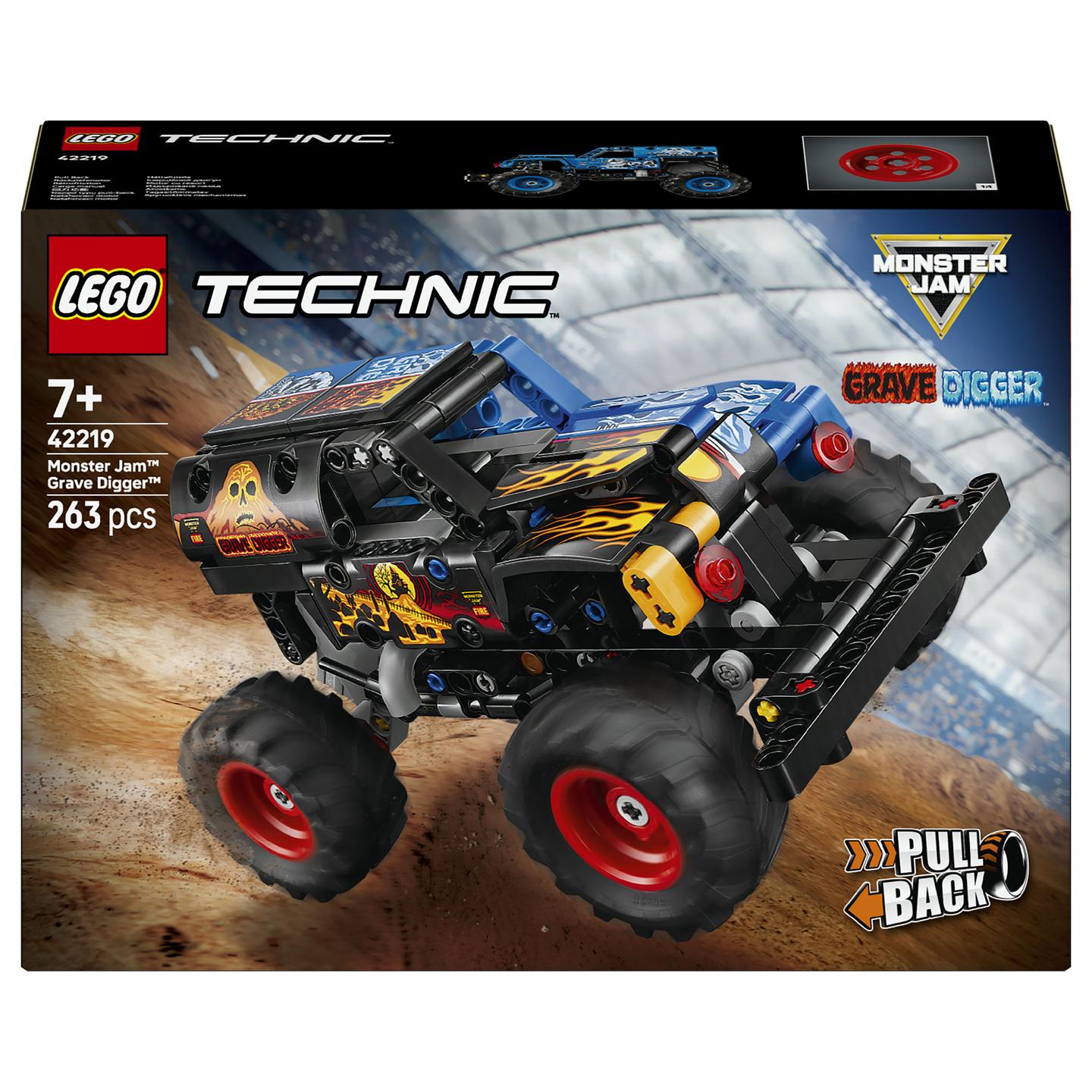 LEGO Technic Monster Jam Grave Digger Fire and Ice 42219 - 1