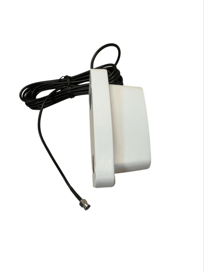 Antena për rrjet ALLNET ALL19104, 5G/4G/GSM/Wi-Fi, 1.1–4.1dBi, 694–6000MHz, Omnidireksionale, SMA Male, 2.6m - Bardhë - 2