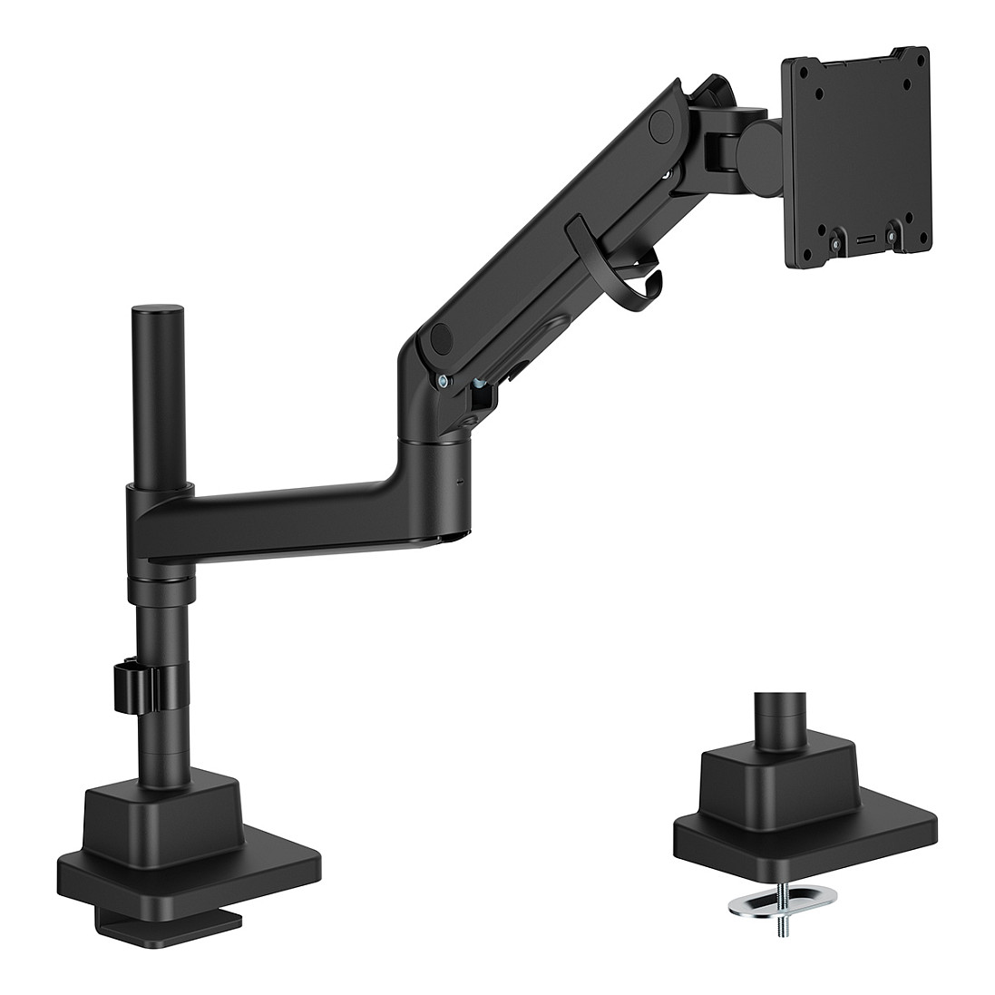 Mbajtëse për Monitor DIGITUS Single Mount / 57″/ 27 kg - Zezë - 6