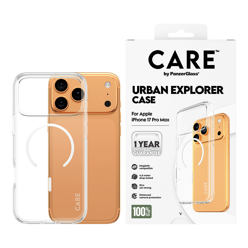 CARE BY FLAGSHIP Transparent Case iPhone 17 Pro Max - 2