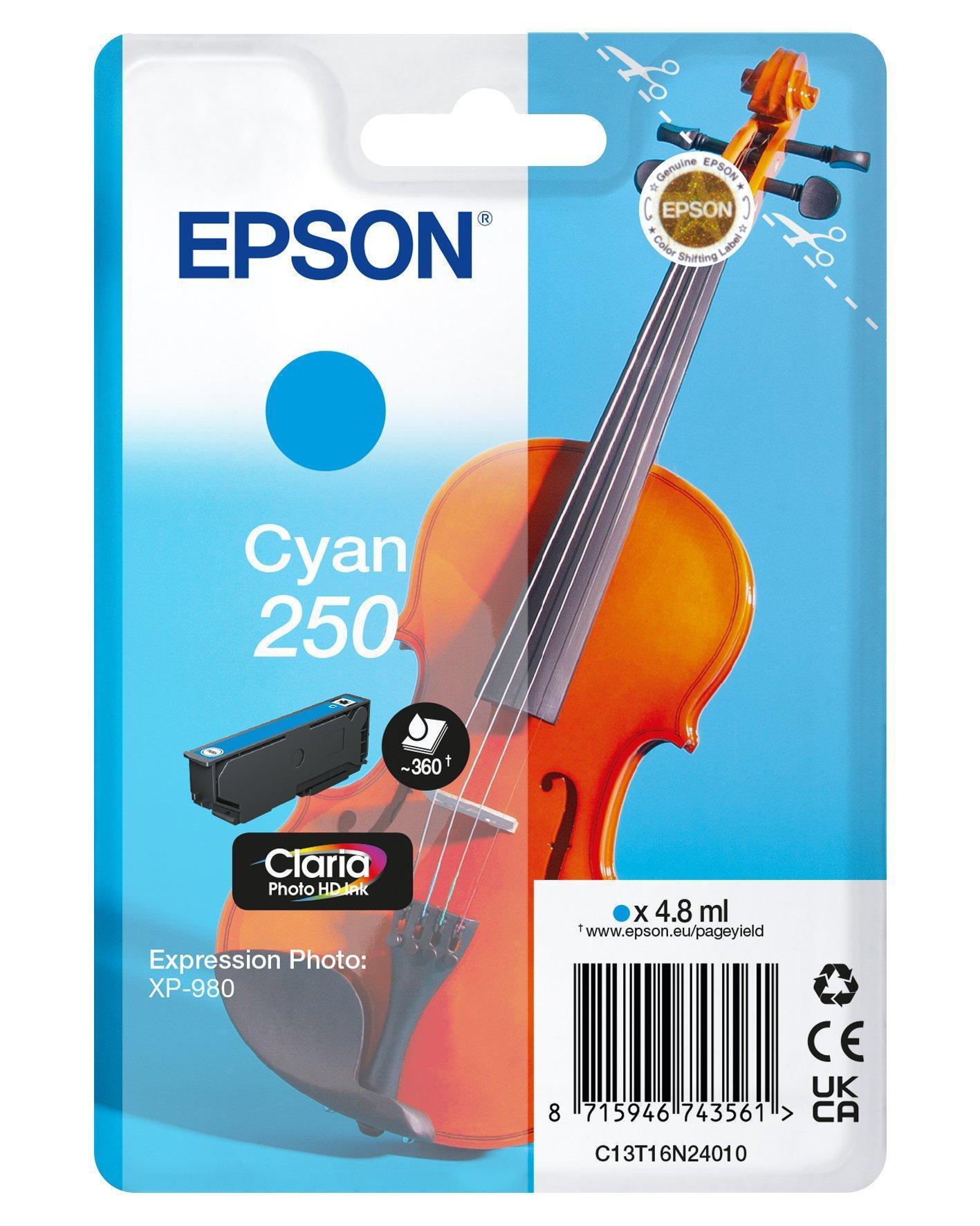 INK Epson 250 / C13T16N24010 / 360 faqe – Blu e çelët - 1