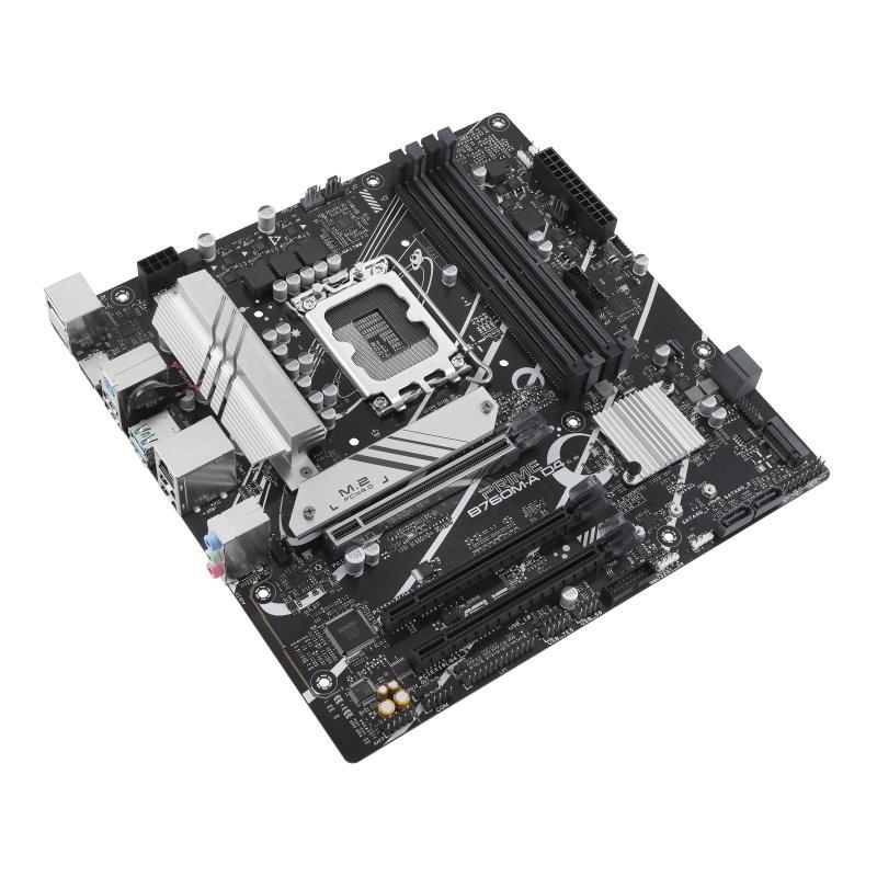Pllakë Amë ASUS PRIME B760M-A D4-CSM / 90MB1D00-M1EAYC / LGA1700 / B760 / DDR4 / Micro-ATX / 2.5GbE