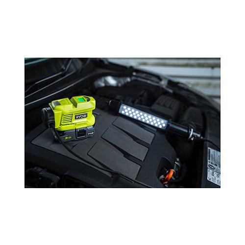 Inverter Ryobi RY18BI150A-0, 18V, 150W, 1x AC, 2x USB-A - Verdhë - 5