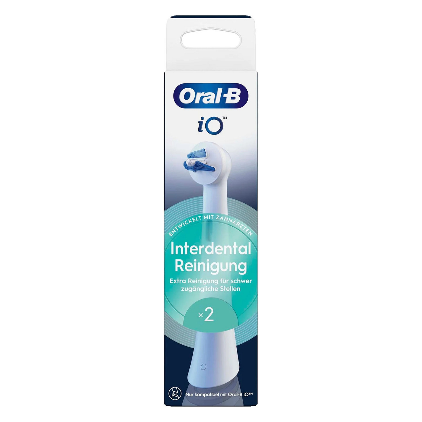 Koka zëvendësuese për furçë elektrike Oral-B iO Interdental Cleaning / 2 copë – Bardhë - 8
