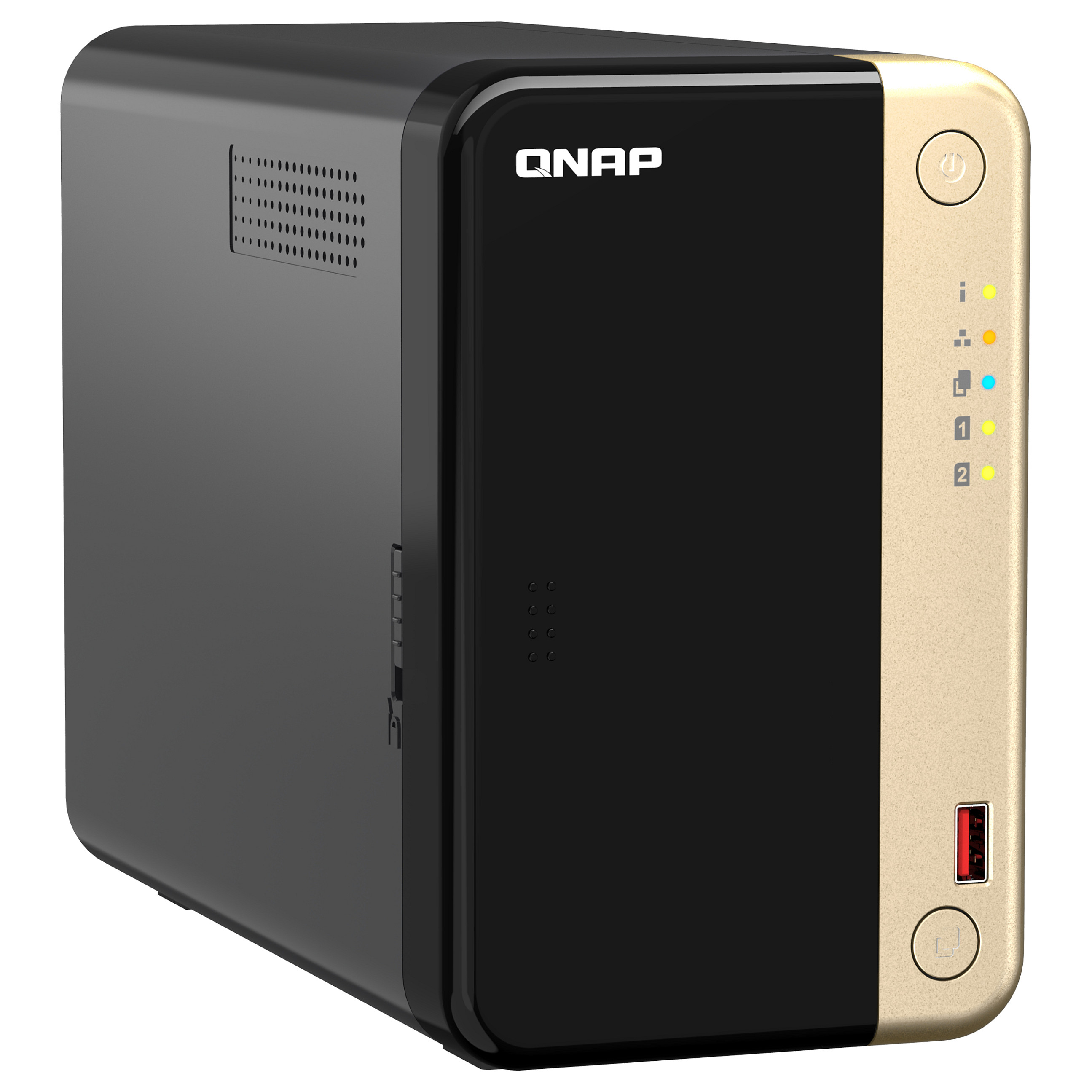 Mini Kompjuter QNAP 2-Bay QNAP TS-264-8G Intel Celeron 8 GHz Quad Core - 3