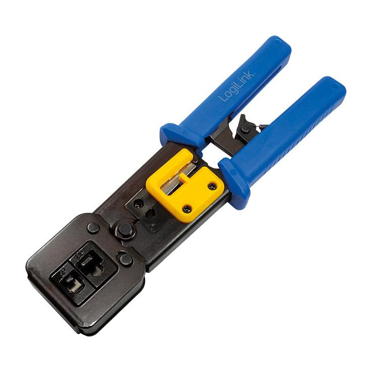 Pincë Krimpuese LogiLink WZ0037, RJ45, RJ12, RJ11 - Zezë/Blu