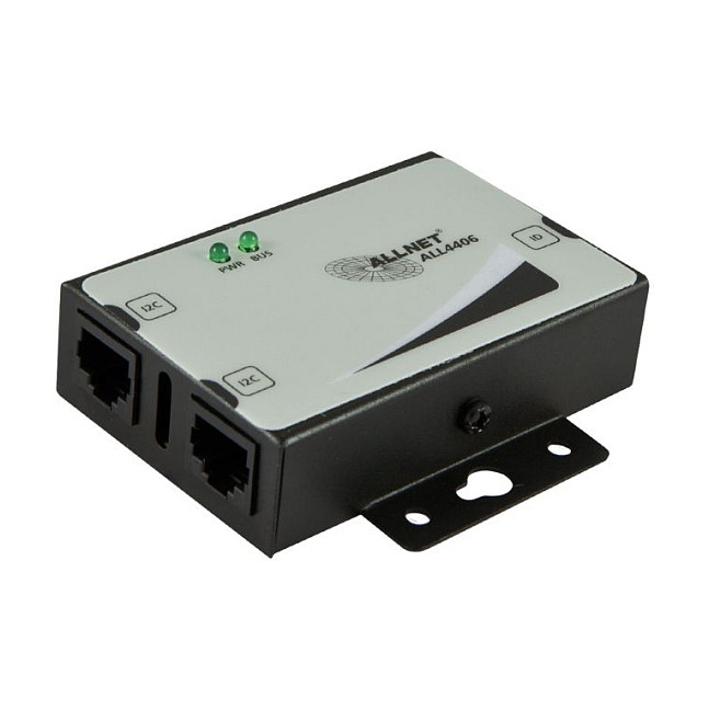 ALLNET ALL4406 Temperature Sensor Black Housing – MSR IP Building Automation & Monitoring Sensor - 1