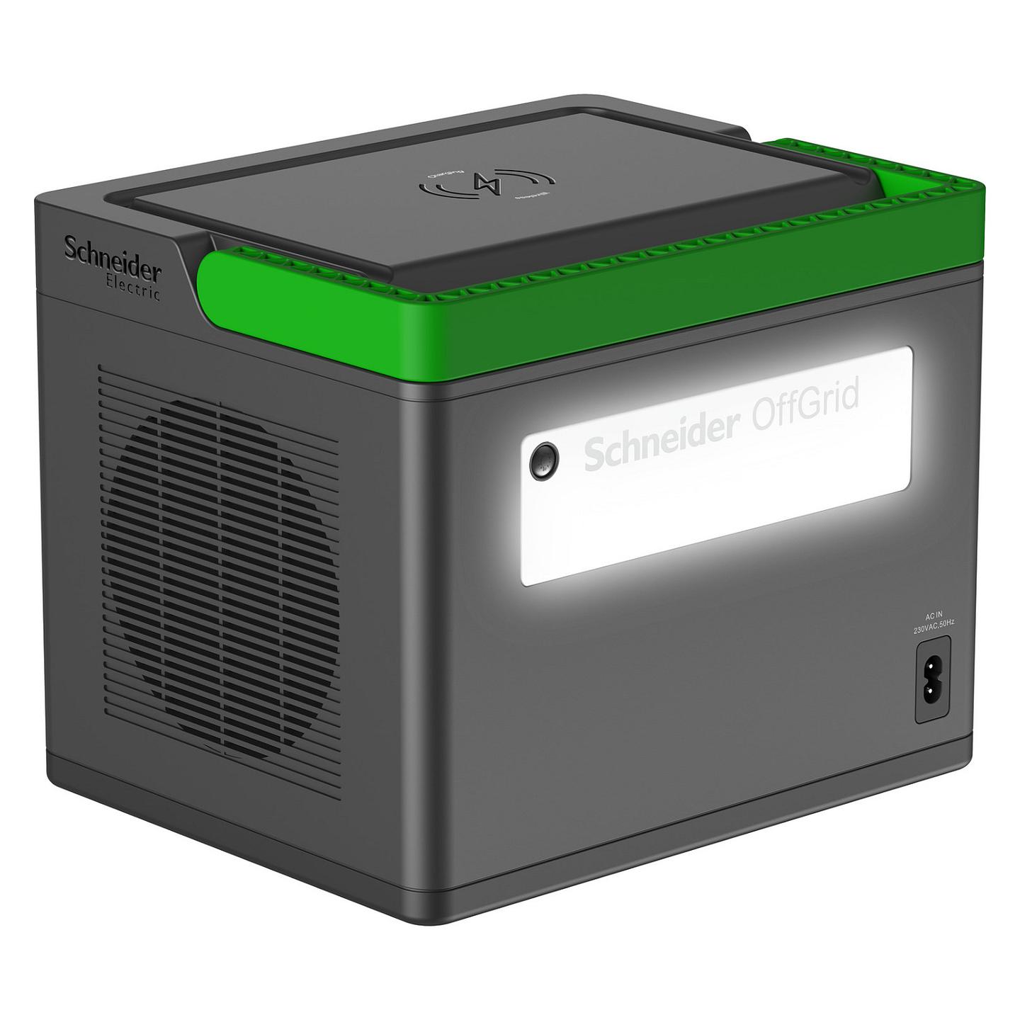 Stacion Energjetik Portativ APC OffGrid PPS730-UK, 738 Wh, 700 W, 2 Priza UK, USB-A, USB-C, Karikim Pa Kabllo – Zezë, Gjelbër - 3