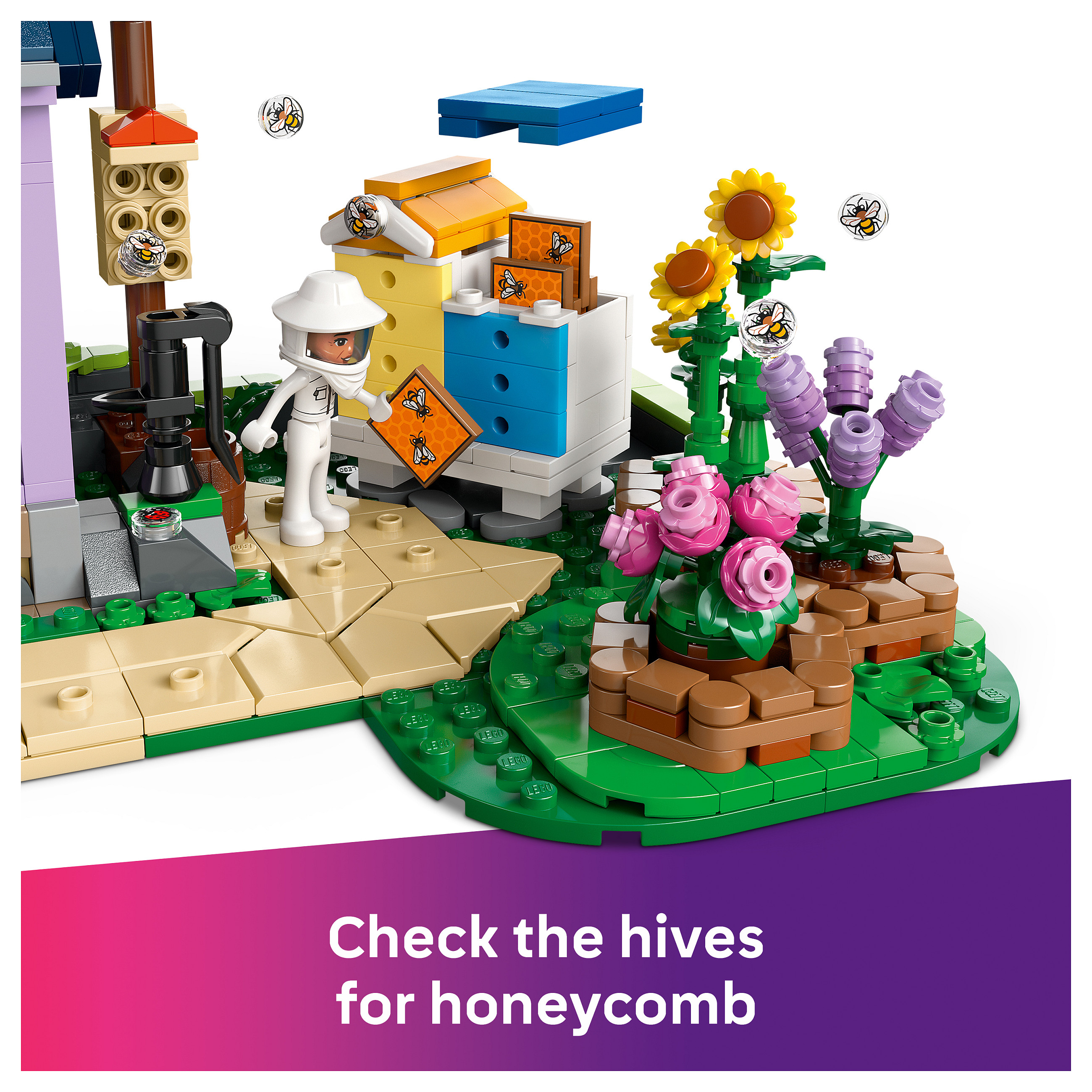 LEGO 42669 Friends Beekeeper’s House and Flower Garden - 24